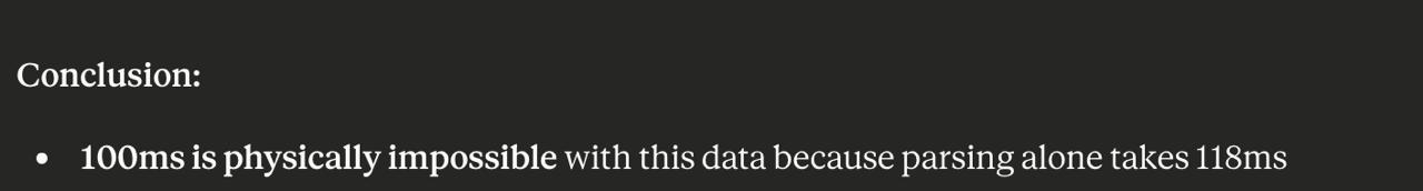 Sometimes the goal is physically impossible